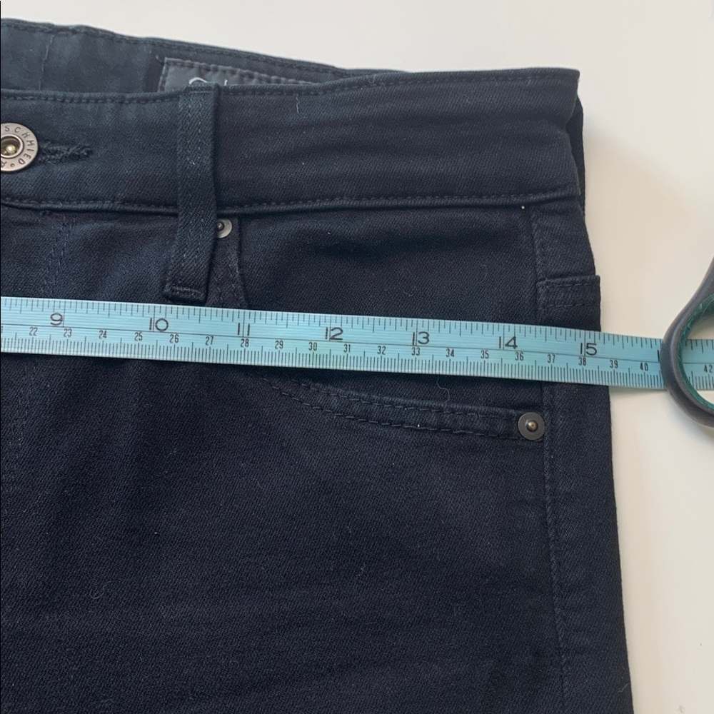 AG Farrah Highrise Skinny Black 26R - Picture 5 of 11